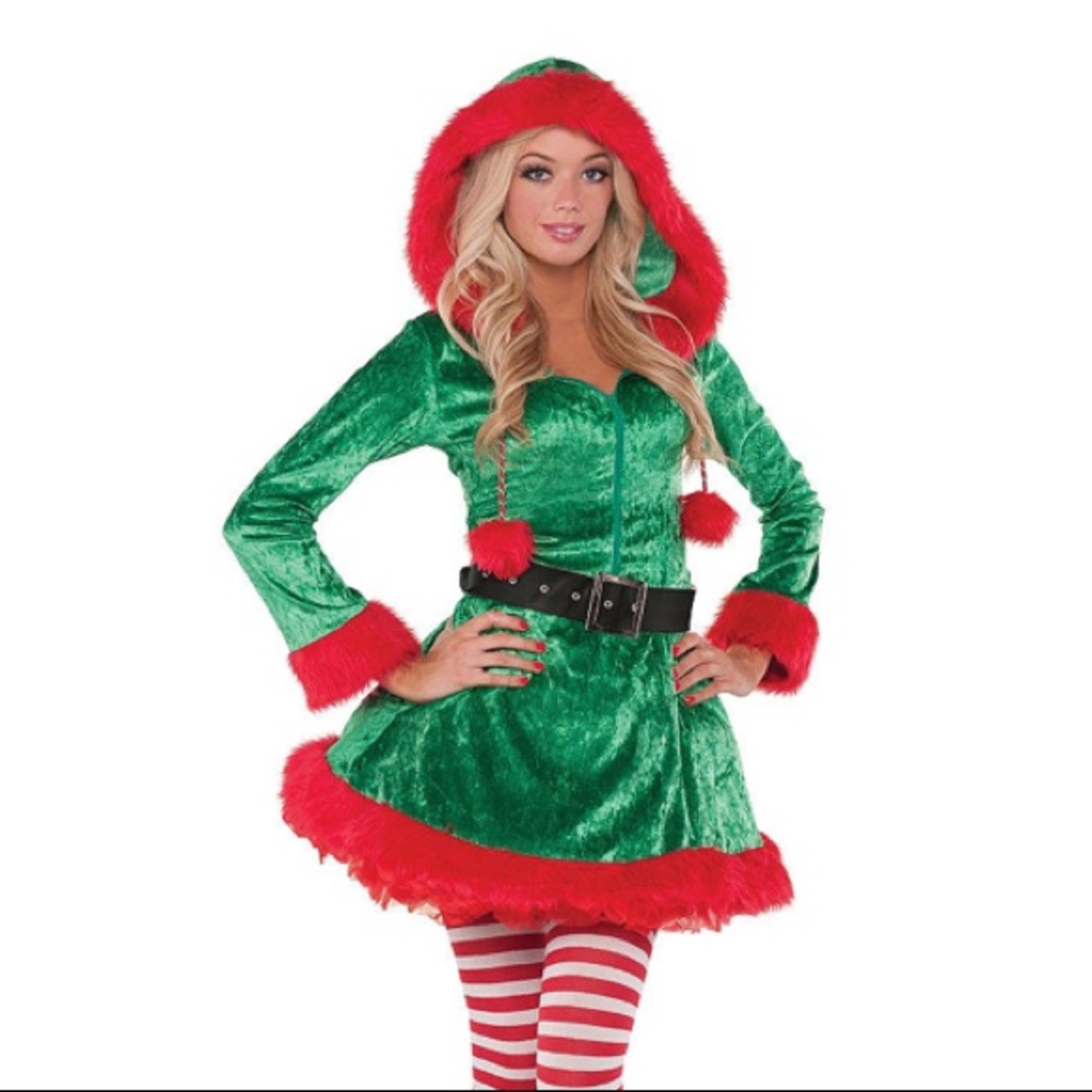 Adult Sassy Elf Costume